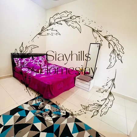 Astana Townhouse Homestay Bukitberuntung Livingroom Aircond Kampung Sungia Buaya Exterior photo