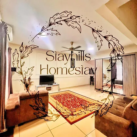Astana Townhouse Homestay Bukitberuntung Livingroom Aircond Kampung Sungia Buaya Exterior photo